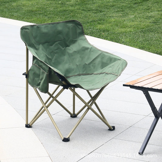 Outdoor camping moon chair